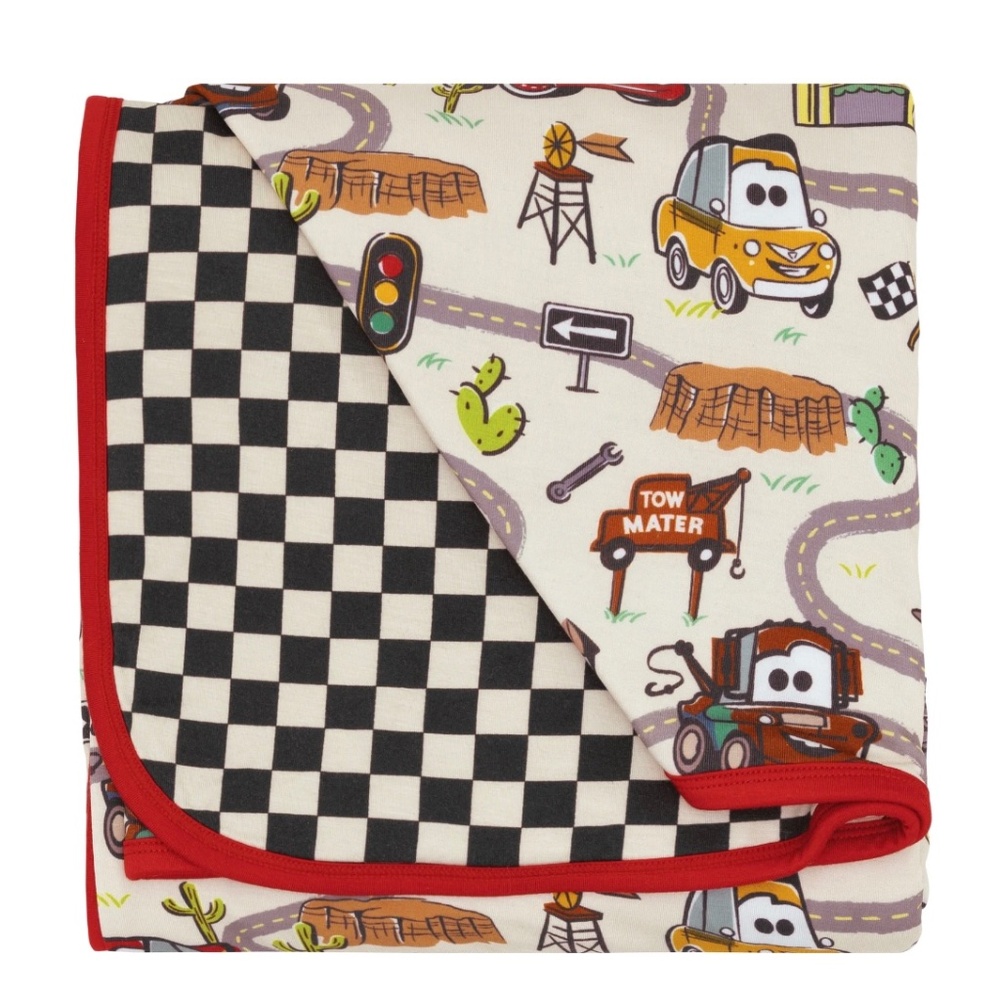 Little Sleepies Cloud Blanket Cars
